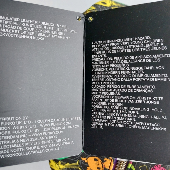 NWT Funko Nightmare Before Christmas BLACKLIGHT Mini Backpack - Picture 5 of 10